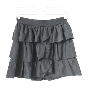 U.O Kova and T Black Ruffle Skirt Size 0